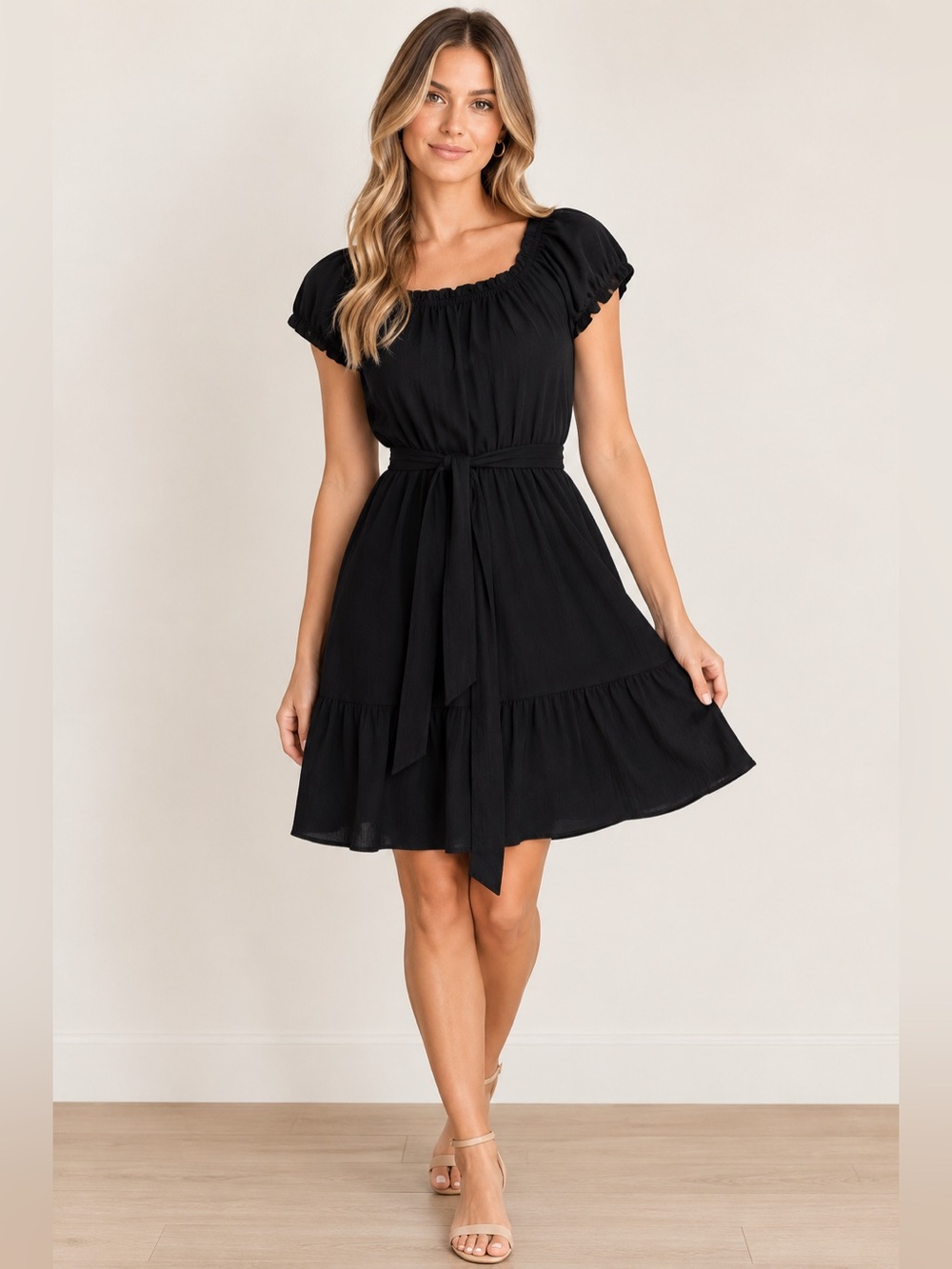 NWT MSK black dress